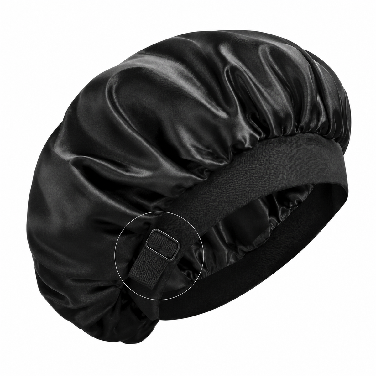 Solune Mulberry Bonnet — 100% äkta silke, noll frizz